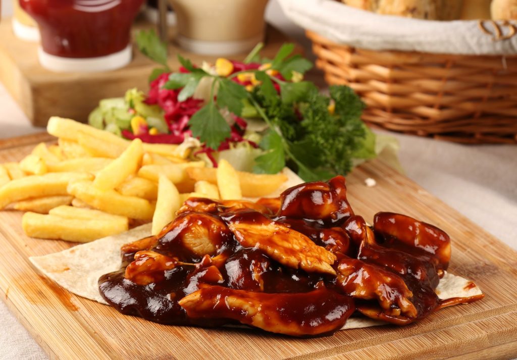 Chicken with BBQ Sauce