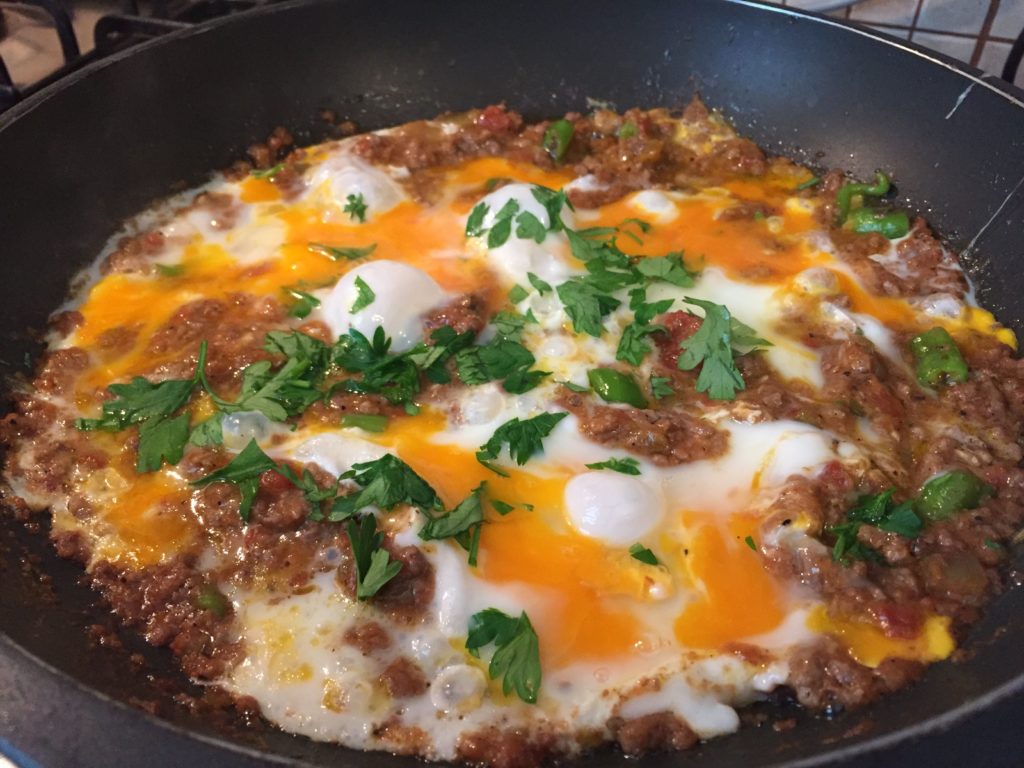 Kavurmalı Omlet